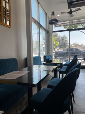 More seating  at Daddyji in Claremont