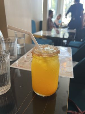 Mango soda  at Daddyji in Claremont
