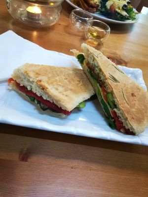Focaccia at Affinity Cafe in Roleystone