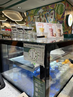 Allergen awareness   at Jamba in Melbourne