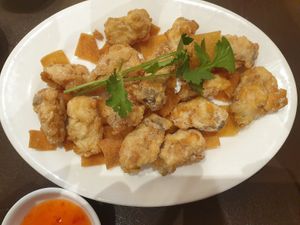 Deep fried mushroom $15.00 at Nhi Nuong 2 Sisters  in Sunshine