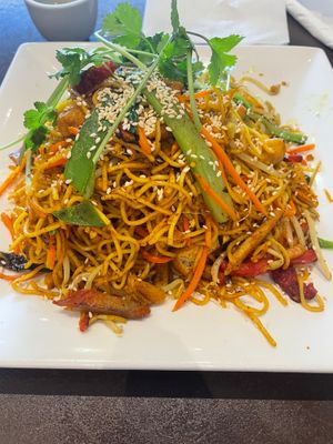 Singapore noodles  at Nhi Nuong 2 Sisters  in Sunshine