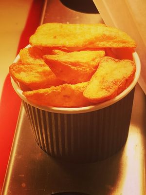 Potato Wedges at West Cornwall Pasty Co in Beaconsfield