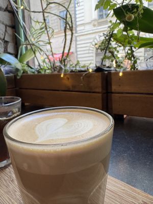   at Zërgë Coffeeshop in Budapest