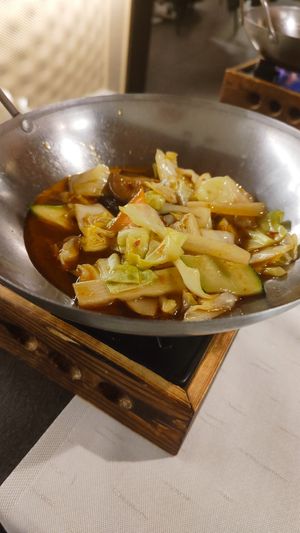 Padella di fuoco con verdure miste at Nagoya X Triumplina - Brescia in Brescia