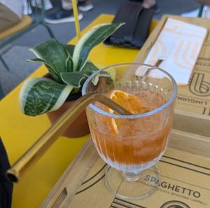 Aperol spritz 🧡 at Via Pasteria in Milan