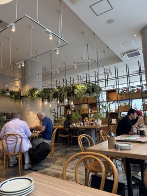 inside   at Eggs'n Things in Osaka