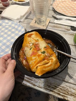 Hand for scale   at Las Margaritas in Slingerlands