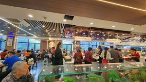 Part of the buffet at Shanheyuan Vegetarian Buffet Restaurant (Xiamen University Branch) - 善和缘素食 in Xiamen