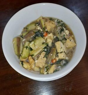 Tofu stew eggplant at Ly Phuoc Meal Plan N Cooking Class in Hanoi