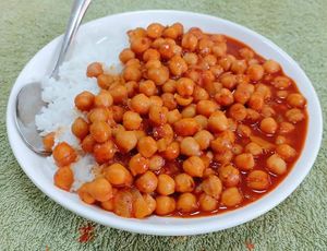 Chickpea curry at Ly Phuoc Meal Plan N Cooking Class in Hanoi