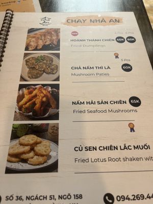   at Nhà An Vegetarian in Hanoi