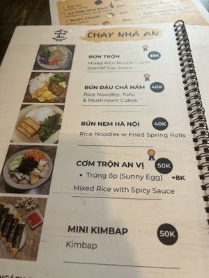   at Nhà An Vegetarian in Hanoi