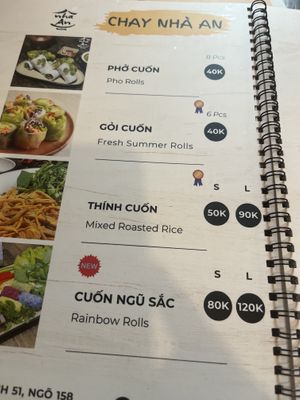   at Nhà An Vegetarian in Hanoi