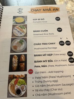   at Nhà An Vegetarian in Hanoi