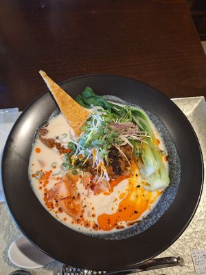 Milk based at Ramen Katamuki in Kyoto