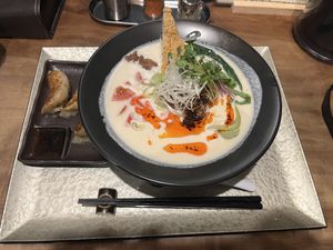   at Ramen Katamuki in Kyoto