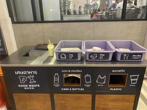 Tray return   at The Vegano Corner in Chiang Mai