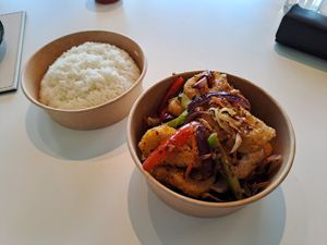 Crispy Calamari at WOK2VEGAN in Birmingham