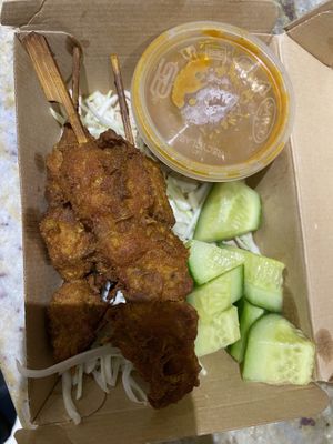 Satay   at WOK2VEGAN in Birmingham