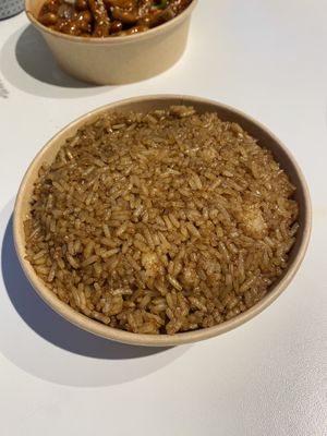 Sesame soy sauce rice  at WOK2VEGAN in Birmingham