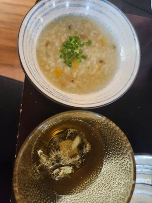 Soups at Buffet Chay Than An in Hanoi