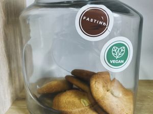 peanut butter cookies at Sugar Free - უშაქრო in Tbilisi