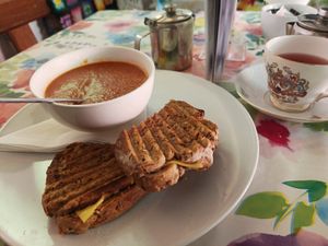 Soup and a toastie at The Ugly House - Ty Hyll in Betws-y-coed