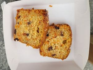 Veg. Karottenkuchen at California Bakery  in Lugano