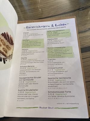 Veganer Kuchen  at Rischart: Café am Markt in Munich