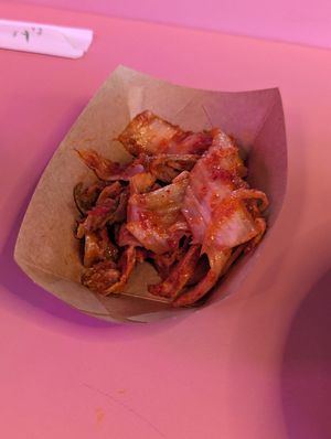 Kimchi at Kimbu Korean Kimbap & Burger in Munich