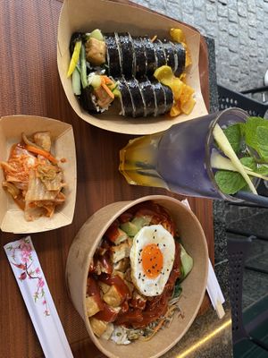   at Kimbu Korean Kimbap & Burger in Munich