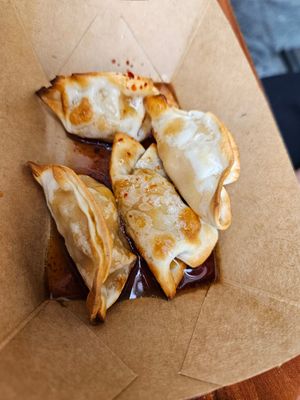 mandu at Kimbu Korean Kimbap & Burger in Munich