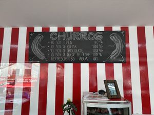 opciones de churros  at Churros Manolo in Punta Del Este