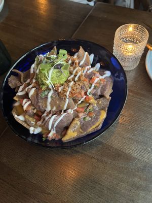 Nachos  at Ras Plant Based - West Village  in New York City