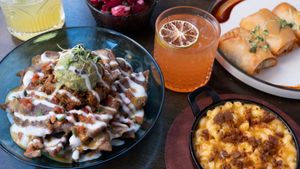 Sharing is caring at Ras Plant Based - West Village  in New York City