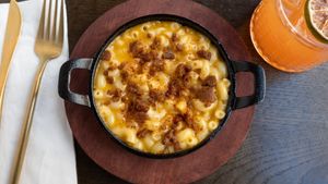 Mac n Cheese at Ras Plant Based - West Village  in New York City