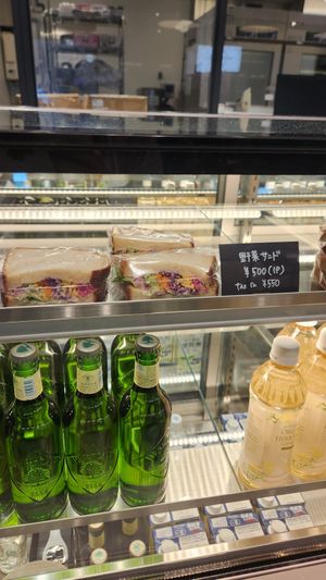 Sandwiches at Earth Bakery in Yokohama