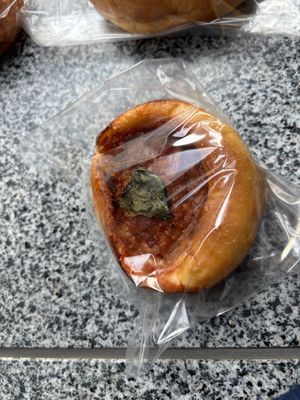 Bolognese breadd  at Earth Bakery in Yokohama