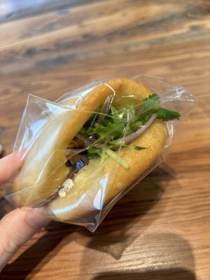 Bain mi sandwich   at Earth Bakery in Yokohama