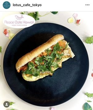 Hanoi Samdwich. Photo from their IG.  at LOTUS CAFE TOKYO in Tokyo