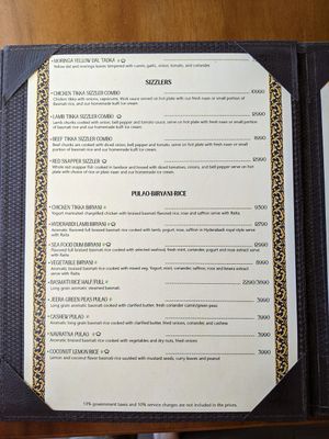  at Tandoor Indian Restaurant Tamarindo in Tamarindo