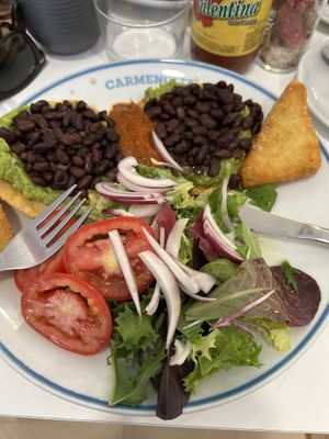 Vegan Rancheros !  at Carmencita Brunch in Madrid