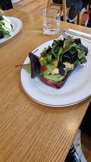 Avocado toast at Nomad Berlin in Berlin