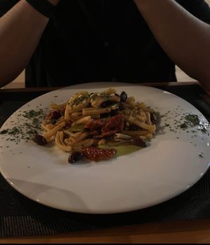 Pasta  at Tantaluna in Fuerteventura