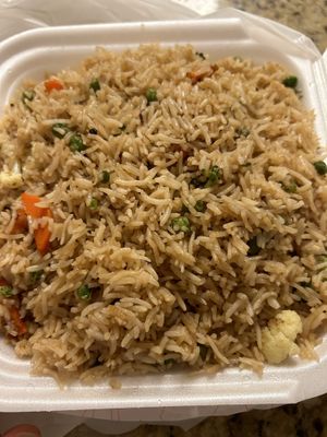 Veg fried ricee  at Mantra Indian Grill in Germantown