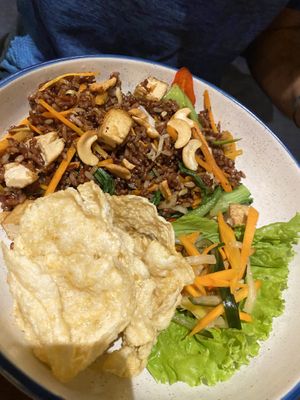   at The Garden Kafe at The Yoga Barn in Ubud