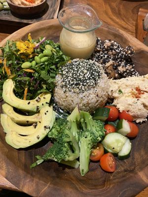   at The Garden Kafe at The Yoga Barn in Ubud