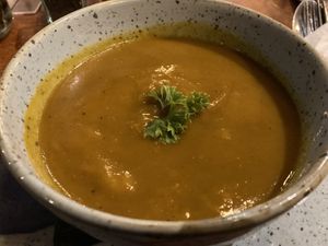   at The Garden Kafe at The Yoga Barn in Ubud