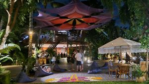  at The Garden Kafe at The Yoga Barn in Ubud